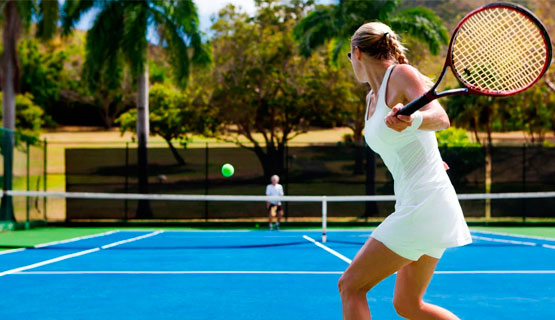 Спортивное покрытие для тенниса