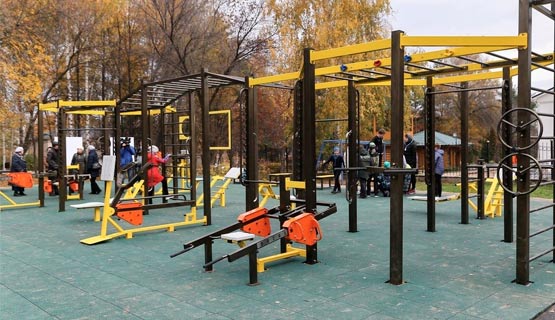 Уличные тренажеры